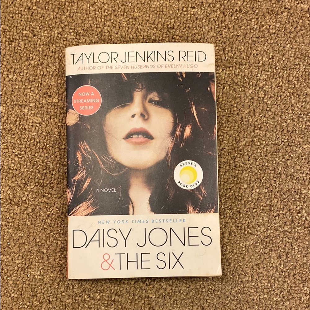 Daisy Jones & The Six by Taylor Jenkins Reid Paperback Book